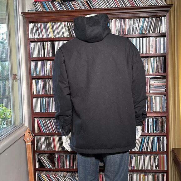 Dakota WorkPro Series Men's Sherpa Lined Hooded Duck Work Shirt Jacket - Picture 5 of 14